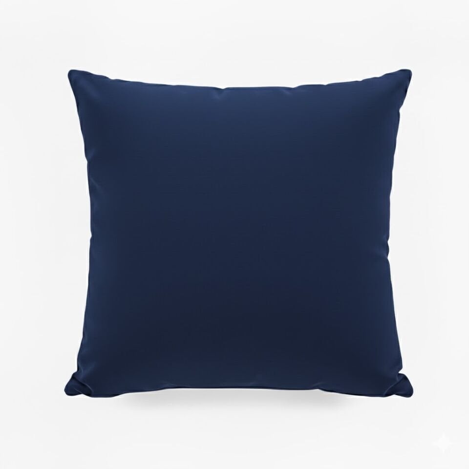 Soft Kadife Kırlent Kılıfı 45x45 Lacivert