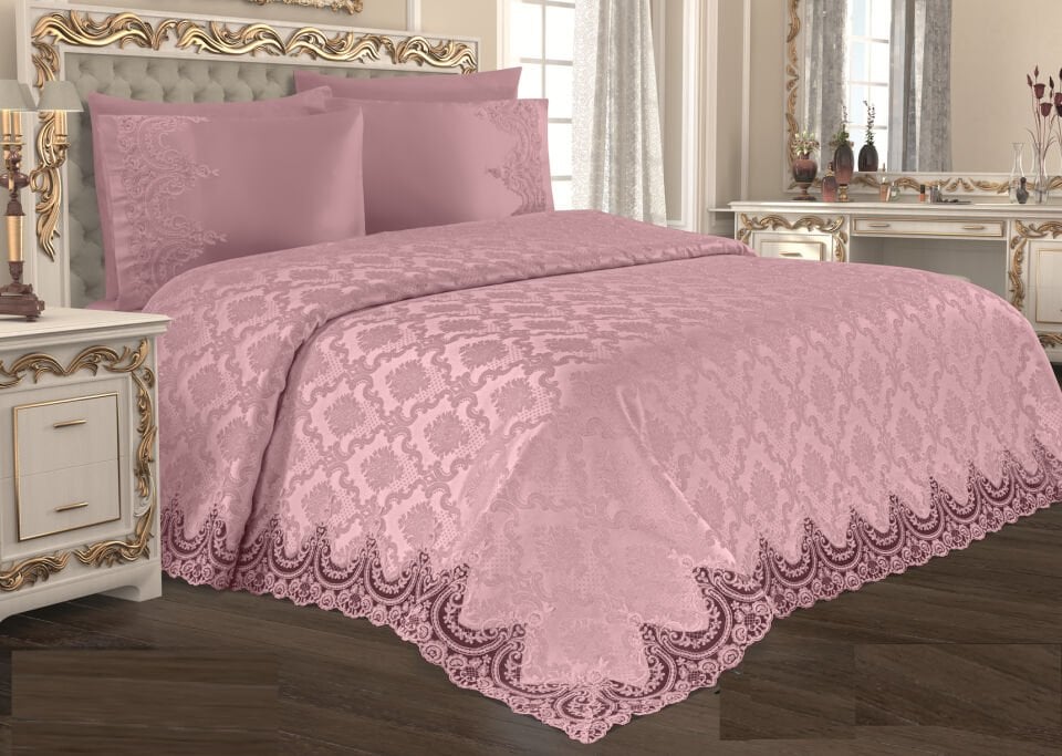 Decoletto DidemPudra Çift Kişilik Pike Takımı(Kopya)