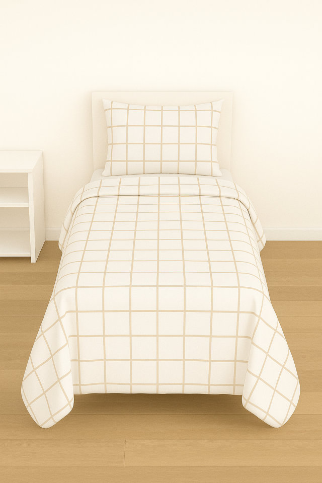 Mis Home %100 Pamuklu Tek Kişilik Nevresim Takımı Berrak Antrasit(Kopya)